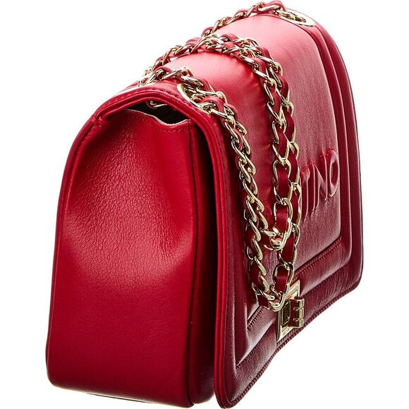 Mario Valentino Red Polyurethane Women Handbag